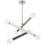 Люстра на штанге Freya Cross FR5381PL-06CH в интернет-магазине "Галерея света"