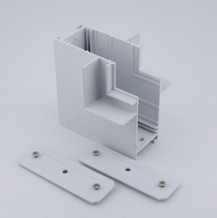 Соединитель угловой L-образный для треков встраиваемых Aployt Magnetic track 220 APL.0285.10.02 в интернет-магазине "Галерея света"