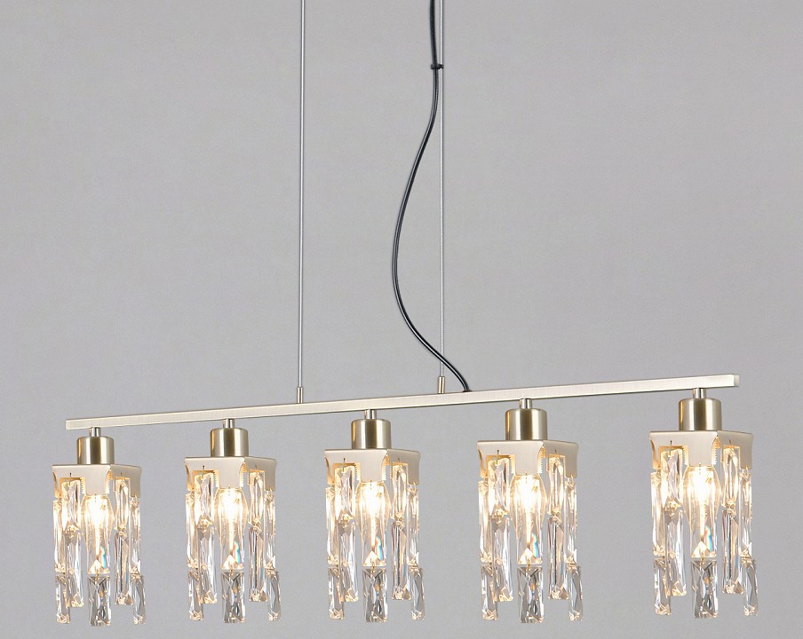 Подвесная люстра ILLUMICO  IL3601-5PSQ-26 AB DS в интернет-магазине "Галерея света"