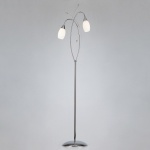 Торшер Eurosvet Ginevra 22080/2F хром в интернет-магазине "Галерея света"