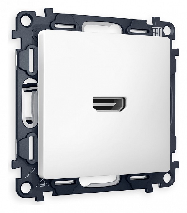 Розетка HDMI без рамки Ambrella Volt ALFA MA134010 в интернет-магазине "Галерея света"