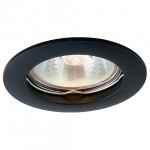 Встраиваемый светильник Arte Lamp Basic A2103PL-1BK в интернет-магазине "Галерея света"