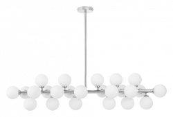 Люстра на штанге LUMINA DECO Marsiada LDP 6033-24 CHR в интернет-магазине "Галерея света"