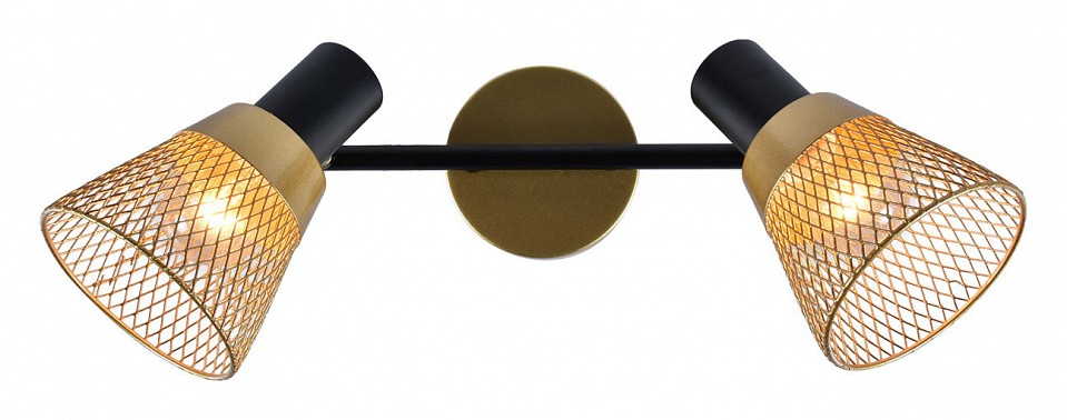 Спот 05966 05966-0.8-02 GOLD+BK в интернет-магазине "Галерея света"