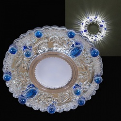 Встраиваемый светильник 14339-9.0-001LD MR16+LED3W WT+BL в интернет-магазине "Галерея света"