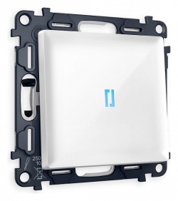 Выключатель одноклавишный с подсветкой без рамки Ambrella Volt ALFA MA102020 в интернет-магазине "Галерея света"