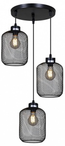 Подвесной светильник 06143-0.9-03 BK в интернет-магазине "Галерея света"