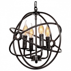 Подвесная люстра Loft it Foucaults Orb LOFT1192-4 в интернет-магазине "Галерея света"