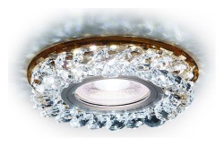 Встраиваемый светильник Ambrella Light Led S257 S257 BR в интернет-магазине "Галерея света"