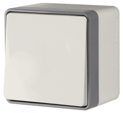 Выключатель одноклавишный влагозащищенный Werkel Gallant (слоновая кость) W5010203 в интернет-магазине "Галерея света"