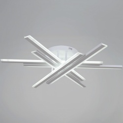 Люстра на штанге  16090-0.3-06 BK/WH в интернет-магазине "Галерея света"