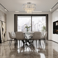 Люстра на штанге Arte Milano Sorrento-6109 376109/6/30/390 CR в интернет-магазине "Галерея света"