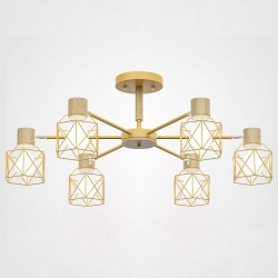 Люстра на штанге Imperiumloft Corf Yellow CORF-B01 в интернет-магазине "Галерея света"