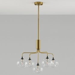 Люстра на штанге Moderli Santa V2191-P в интернет-магазине "Галерея света"