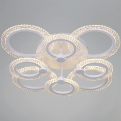 Люстра на штанге  68090-0.3-4+4 WH в интернет-магазине "Галерея света"