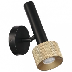 Бра iLedex Delta 2360-1 BK+BR в интернет-магазине "Галерея света"