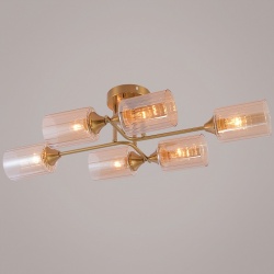 Люстра на штанге  19610-0.3-06 COPPER в интернет-магазине "Галерея света"