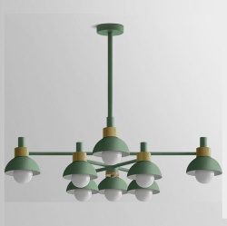 Люстра на штанге Imperiumloft Fanta A Lights Green FANTA_A01 в интернет-магазине "Галерея света"
