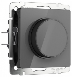 Диммер без рамки Werkel графит акрил W1142044 в интернет-магазине "Галерея света"