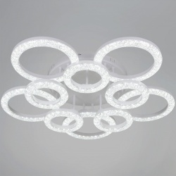 Люстра на штанге  87120-0.3-5+5C WH в интернет-магазине "Галерея света"