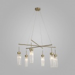 Подвесная люстра Eurosvet Gilian 60163/6 латунь в интернет-магазине "Галерея света"