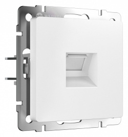 Розетка Ethernet RJ-45 без рамки Werkel белый матовый W1181061 в интернет-магазине "Галерея света"