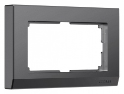 Рамка для двойной розетки Werkel Stark (графит матовый) W0081864 в интернет-магазине "Галерея света"