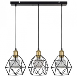 Подвесной светильник 33 идеи  PND102.03.04.003BL.GO-IKS.BL в интернет-магазине "Галерея света"