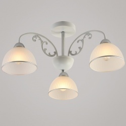 Люстра на штанге  62410-0.3-03 WH+CR в интернет-магазине "Галерея света"