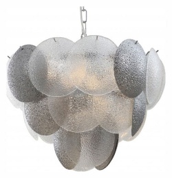 Подвесная люстра iLamp Rivoli 15617-9 CR+MULT в интернет-магазине "Галерея света"