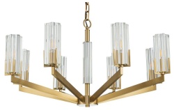 Подвесная люстра Belfast Malone 6035-8 BR CL в интернет-магазине "Галерея света"