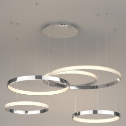 Подвесной светильник Eurosvet Posh 90175/5 хром в интернет-магазине "Галерея света"