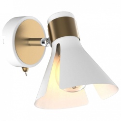 Бра Imex MD.8312 MD.8312-1-W-WH+AB в интернет-магазине "Галерея света"