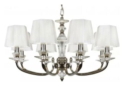 Подвесная люстра iLamp Holywood P9399-8 nic в интернет-магазине "Галерея света"