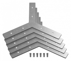 Соединитель угловой Y-образный накладной Ambrella Light Profile System GP GP8056 в интернет-магазине "Галерея света"