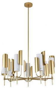 Люстра на штанге Indigo Impero 11048/7R Gold в интернет-магазине "Галерея света"