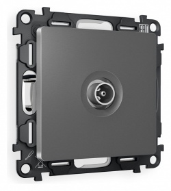 ТВ-розетка оконечная без рамки Ambrella Volt ALFA MA663010 в интернет-магазине "Галерея света"