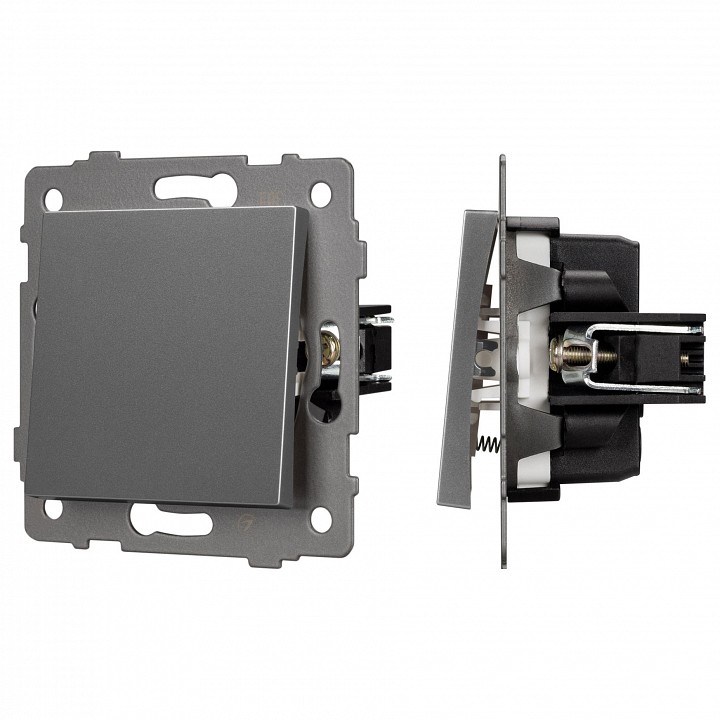 Выключатель самовозвратный одноклавишный без рамки Arlight SWT 049881 в интернет-магазине "Галерея света"