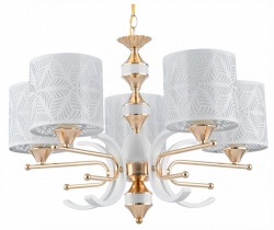 Подвесная люстра Arte Milano Florentia-2097 302097/5 Wh/Gd в интернет-магазине "Галерея света"