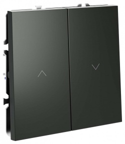 Выключатель для жалюзи без рамки Voltum S70 VLS020706 в интернет-магазине "Галерея света"