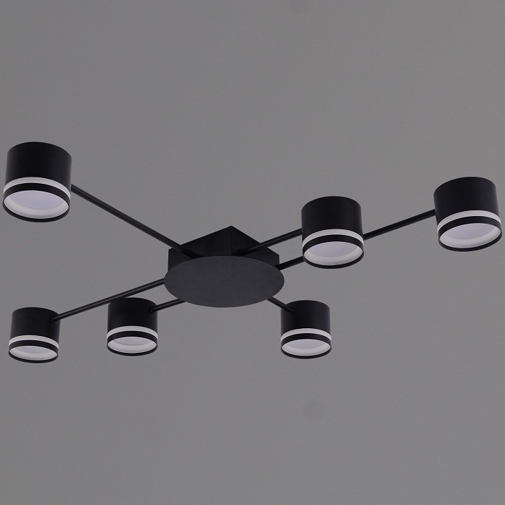 Потолочная люстра 56730-0.3-06 GX53 BK в интернет-магазине "Галерея света"
