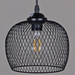Подвесной светильник 06145-0.9-01 BK в интернет-магазине "Галерея света"