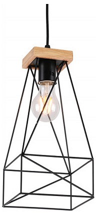 Подвесной светильник Imex MD.7370 MD.7370-1-P BK в интернет-магазине "Галерея света"