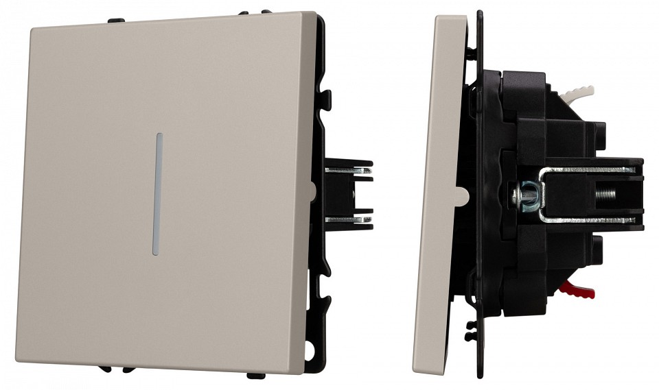 Выключатель одноклавишный с подсветкой без рамки Arlight SWT-NOBE 059424 в интернет-магазине "Галерея света"