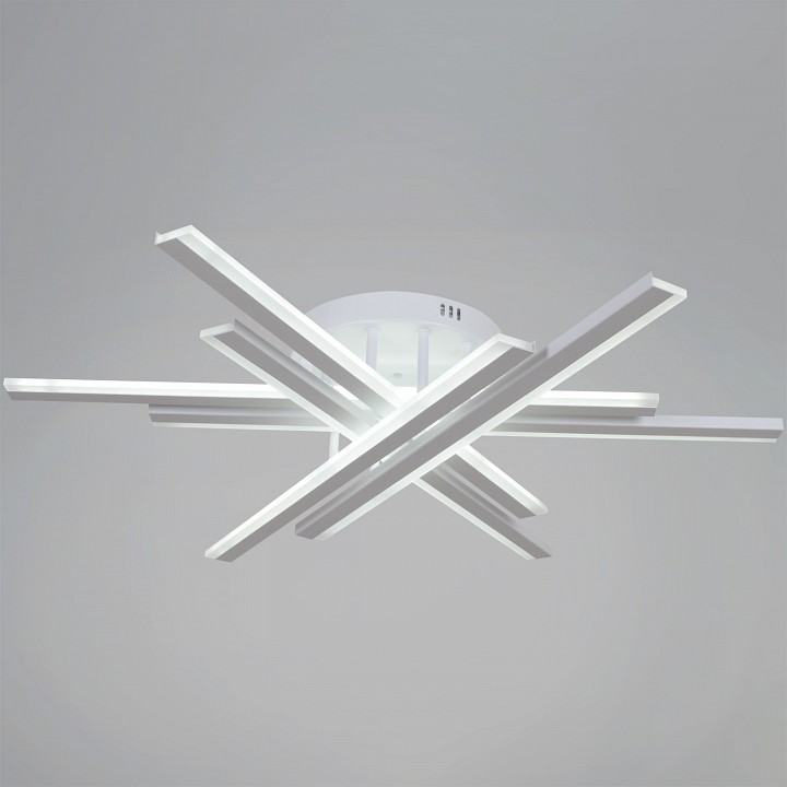 Люстра на штанге  16090-0.3-06 BK/WH в интернет-магазине "Галерея света"