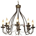 Подвесная люстра Lussole Todi LSA-4613-08 в интернет-магазине "Галерея света"