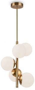 Люстра на штанге Freya Zing FR5199PL-05BS1 в интернет-магазине "Галерея света"