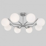 Люстра на штанге Eurosvet Frost 70154/8 хром в интернет-магазине "Галерея света"