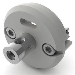 Заглушка для профиля с отверстием Arlight KLUS 029216 в интернет-магазине "Галерея света"