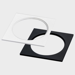 Рамка на 1 светильник Italline IT08 IT08-8037 white в интернет-магазине "Галерея света"